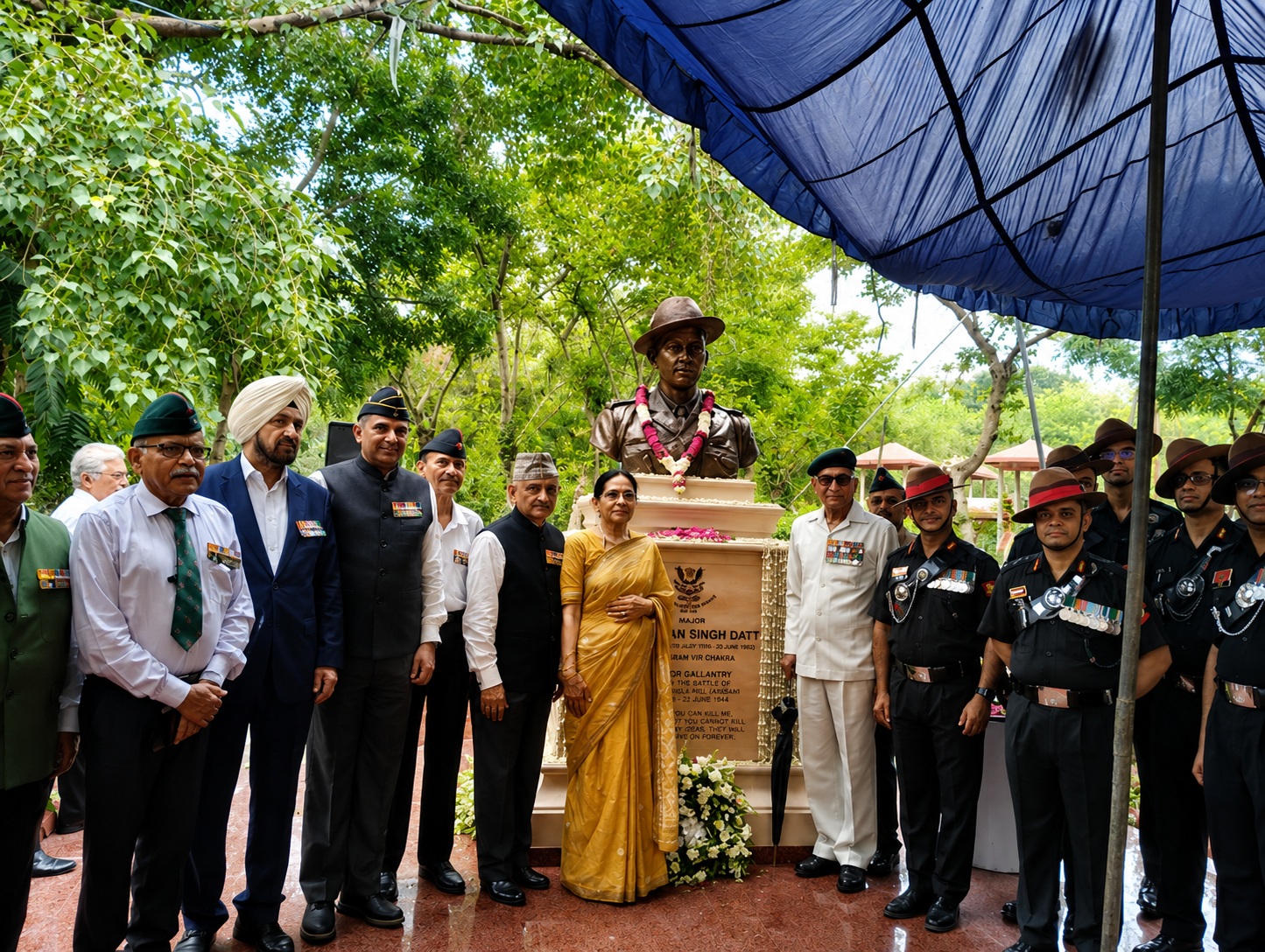 Lt Puneet Datt Memorial service